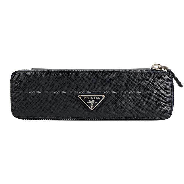 PRADA プラダ ペンケース ステーショナリー 鉛筆3本セット ネイビー