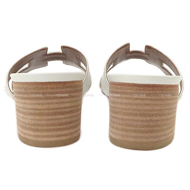 HERMES エルメス レディース Hモチーフ ヒール付 サンダル 