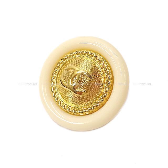 CHANEL シャネル ボタン風 ココマーク ピアス ゴールド金具 B18A 新品