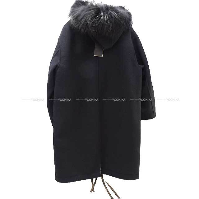 2020年 秋冬 FENDI フェンディ ファーフード付き ズッカ FF柄