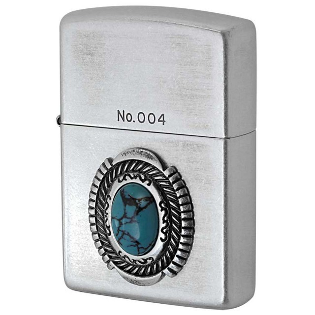 Zippo ジッポー イミテーションストーン ターコイズ Turquoise 銀