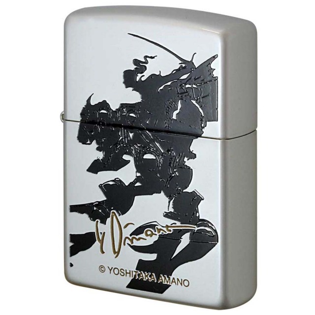 Zippo ジッポー 天野喜孝 Amano Yoshitaka F8-082 銀メッキいぶし