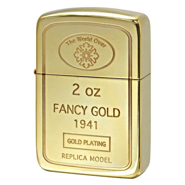 Zippo ジッポー 1941レプリカ インゴット 金メッキ ゴールドプレート