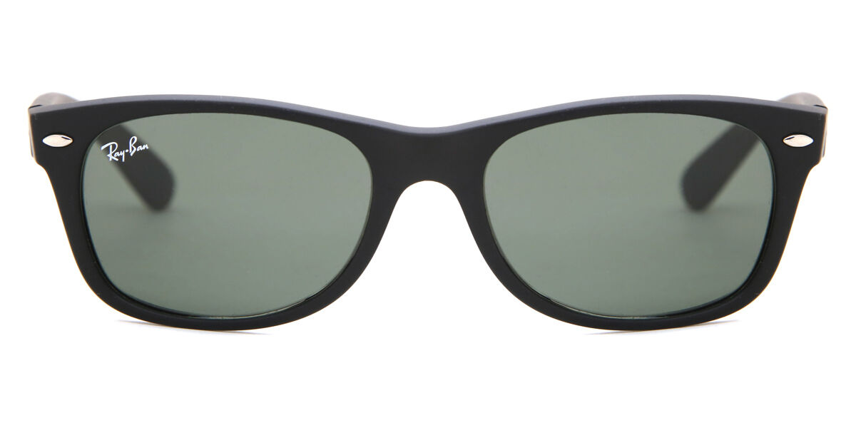 Ray-Ban RB2132 New Wayfarer 622 Square Matte Black Sunglasses