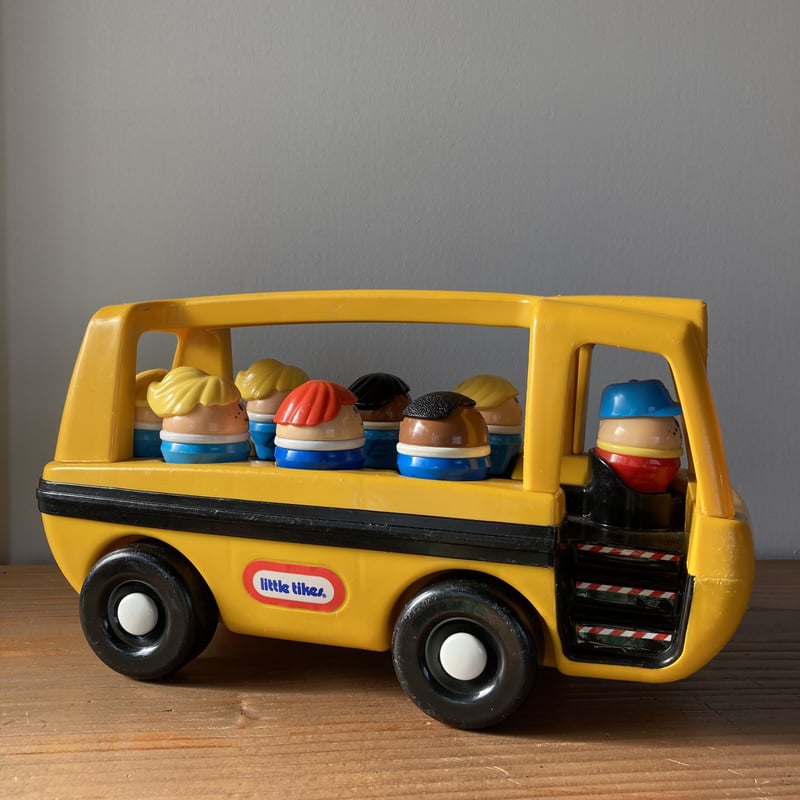 LITTLE TIKES ヴィンテージ リトルタイクス スクールバス／TODDLE TOTS