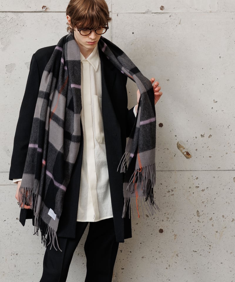 MB ULTIMATE FABRIC カシミア100% クラシックチェックストール | MB