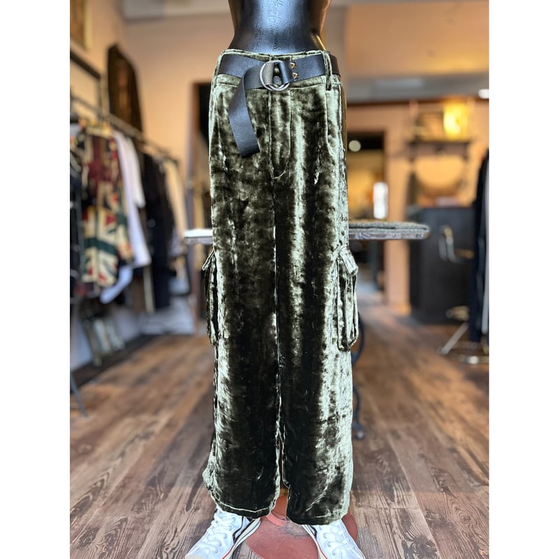 Share Spirit・Velvet Pants ・イージーワイド カーゴパンツ | MEGA