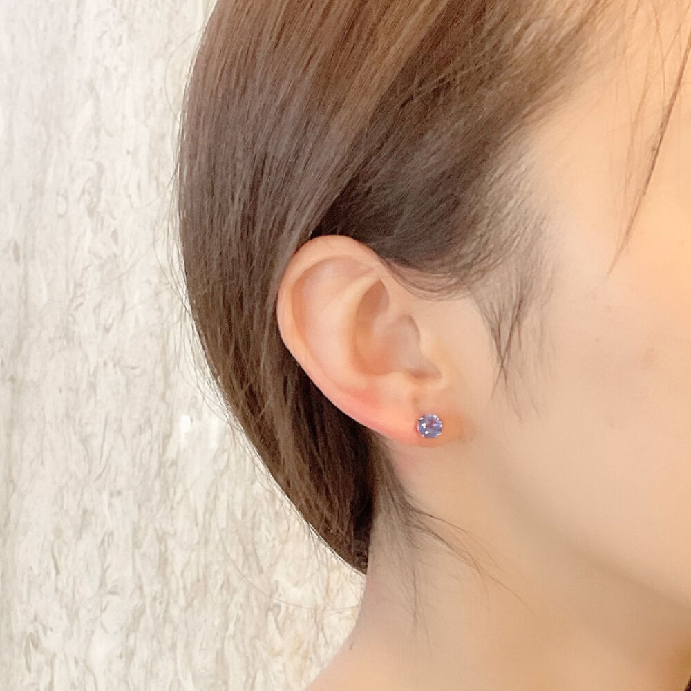 PT900 タンザナイトピアス 118208020309 | VERITEOnline-Sho