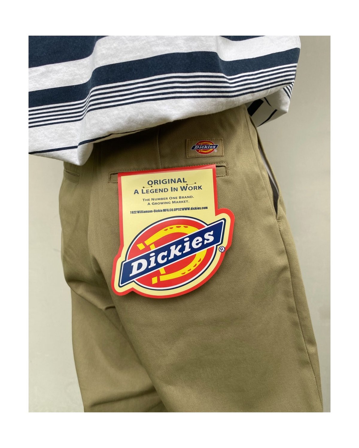 HOLIDAY「DICKIES 2TUCK PANTS 」beige. | gouter le