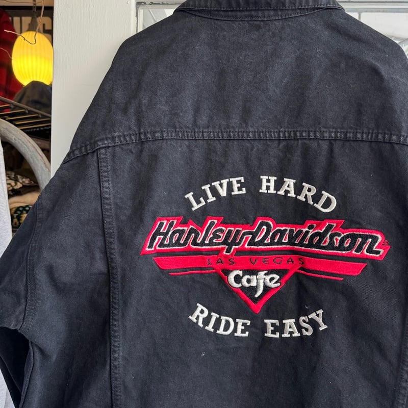 HARLEY DAVIDSON デニムジャケット XL | CUSTOM FEVER