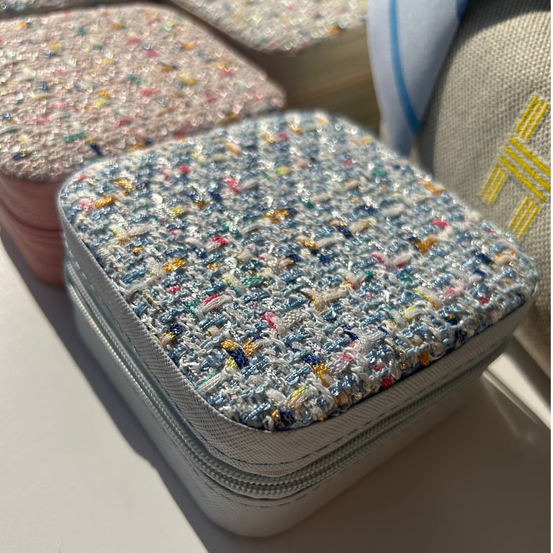 tweed jewelry case | Lumiere jewelley shop