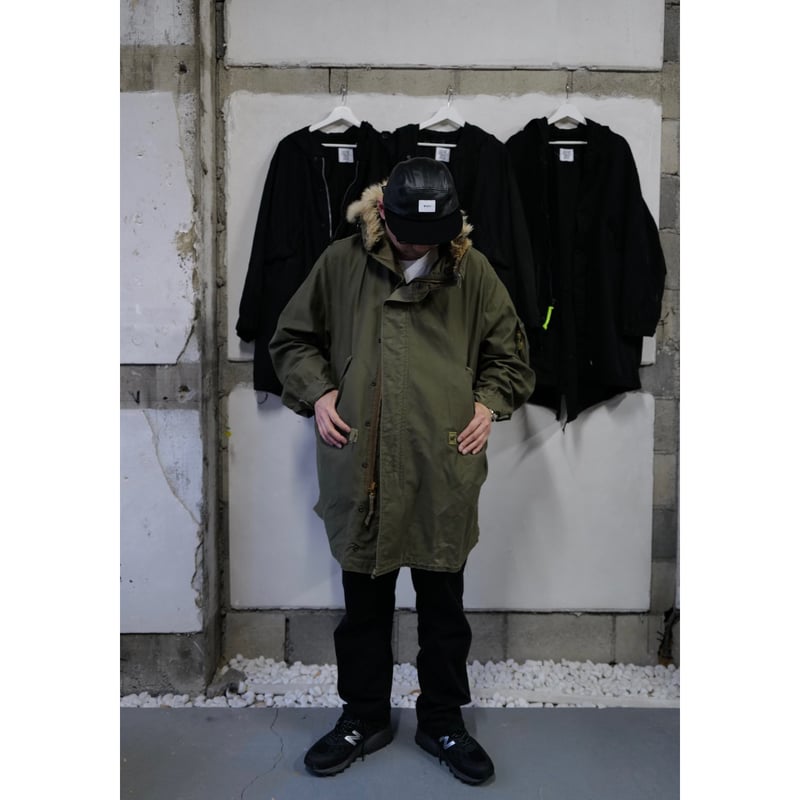 L］m48 parka with stencil | anytee
