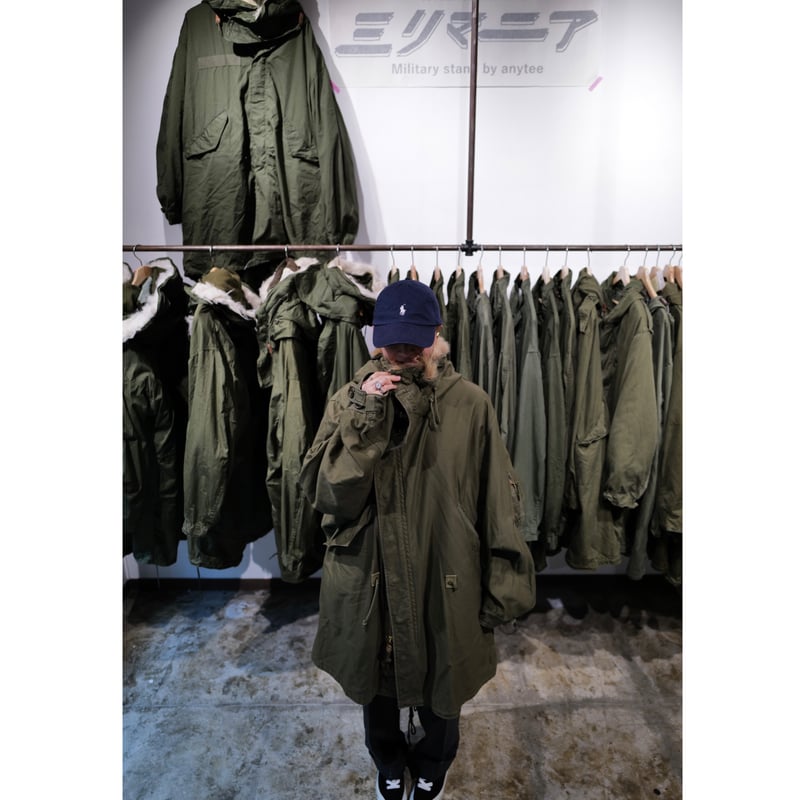 L］m48 parka with stencil | anytee