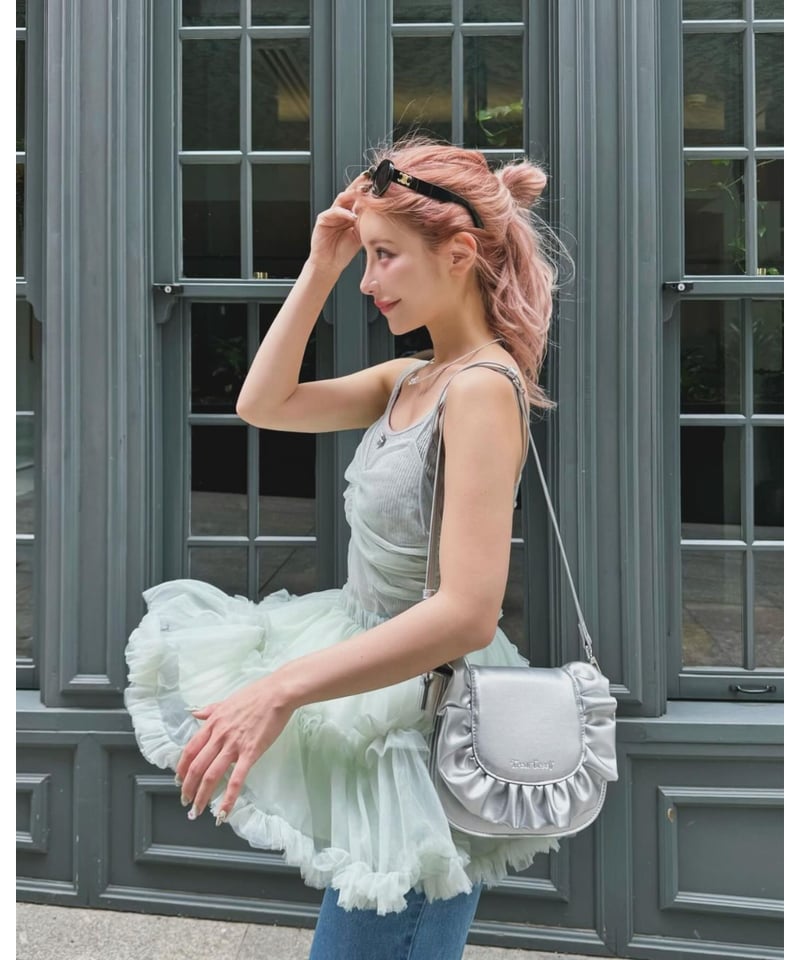 トップス Ballerina fairy tulle peplum tops Ballerina fairy tulle