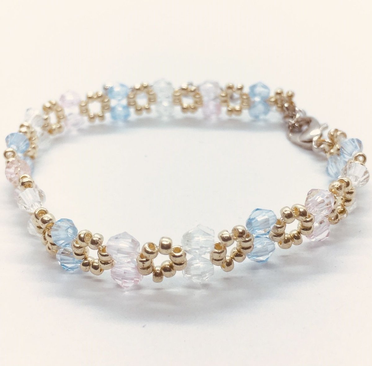 ハンドメイド ビーズブレスレット A-a044 | MORINOKAZE Handicraft