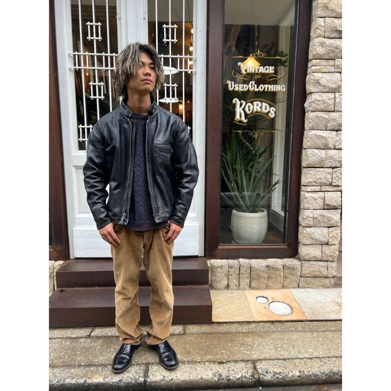 80s Schott SINGLE RIDERS JACKET Size 44 | KORDS