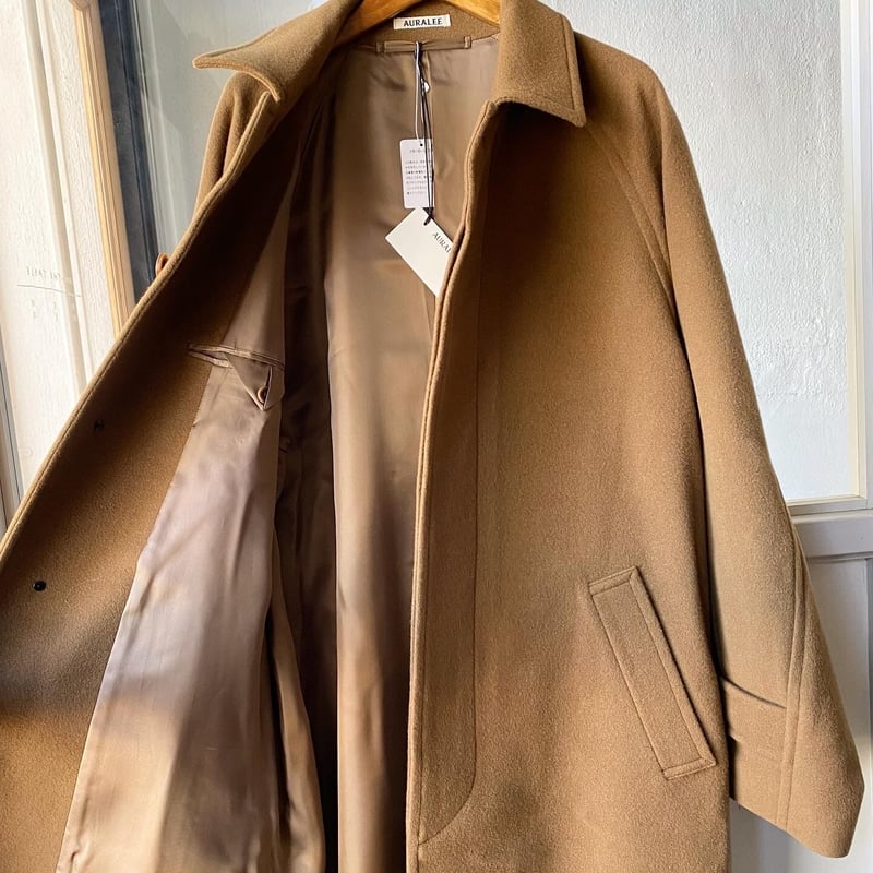 AURALEE CASHMERE WOOL MOSSER SOUTIEN COLLAR CO