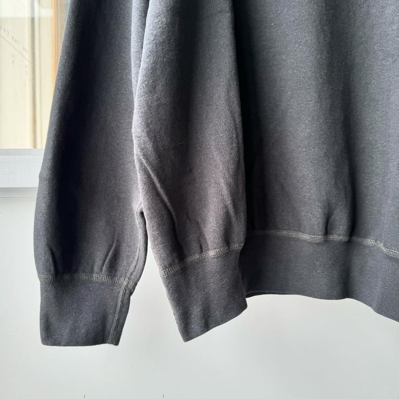 COMOLI 製品染 裏毛 クルーネック | Less Higashikawa