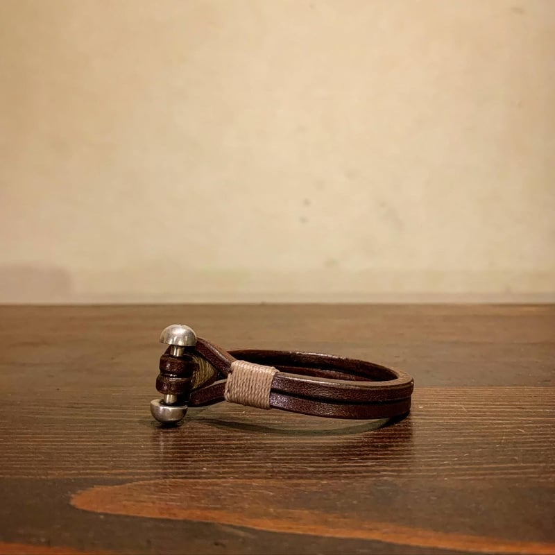 Dutch Leather Company × MASAYOSHI array bracele