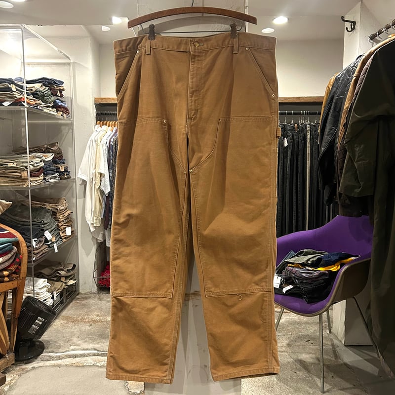 90s carhartt ダック地 ペインターパンツ ダブルニー カーハート