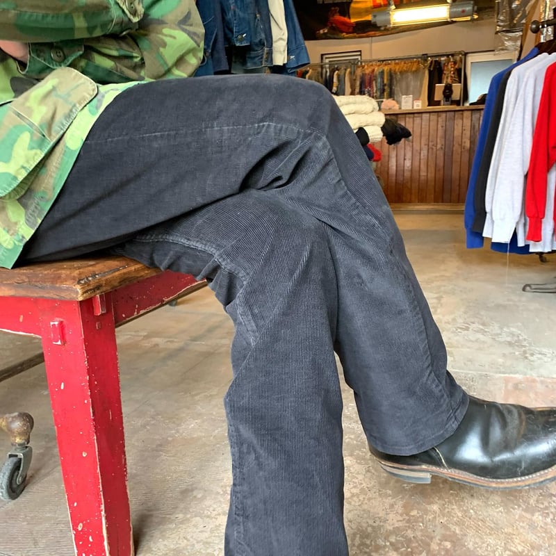 80s Levi's 519 ブラック リーバイス コーデュロイパンツ 黒 1985年 (S1
