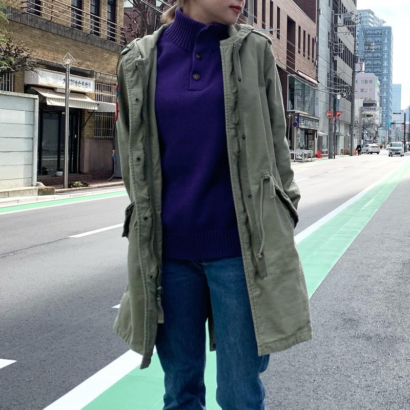 Denim & Supply ネイティブパターン モッズコート ミリタリー M Denim