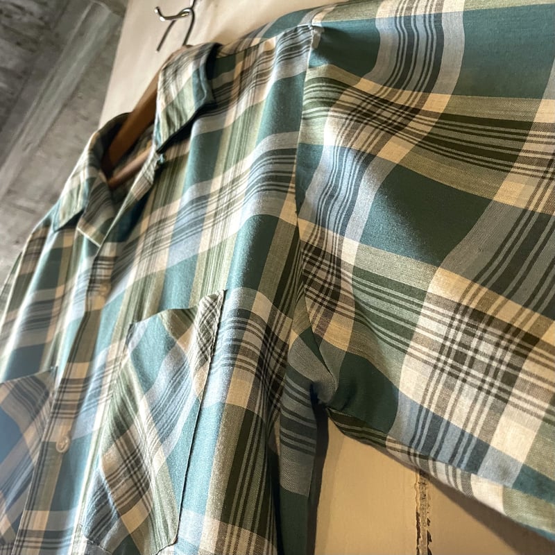 60s TOWNCRAFT Vintage Loop Shirt オープンカラーシャツ ボック
