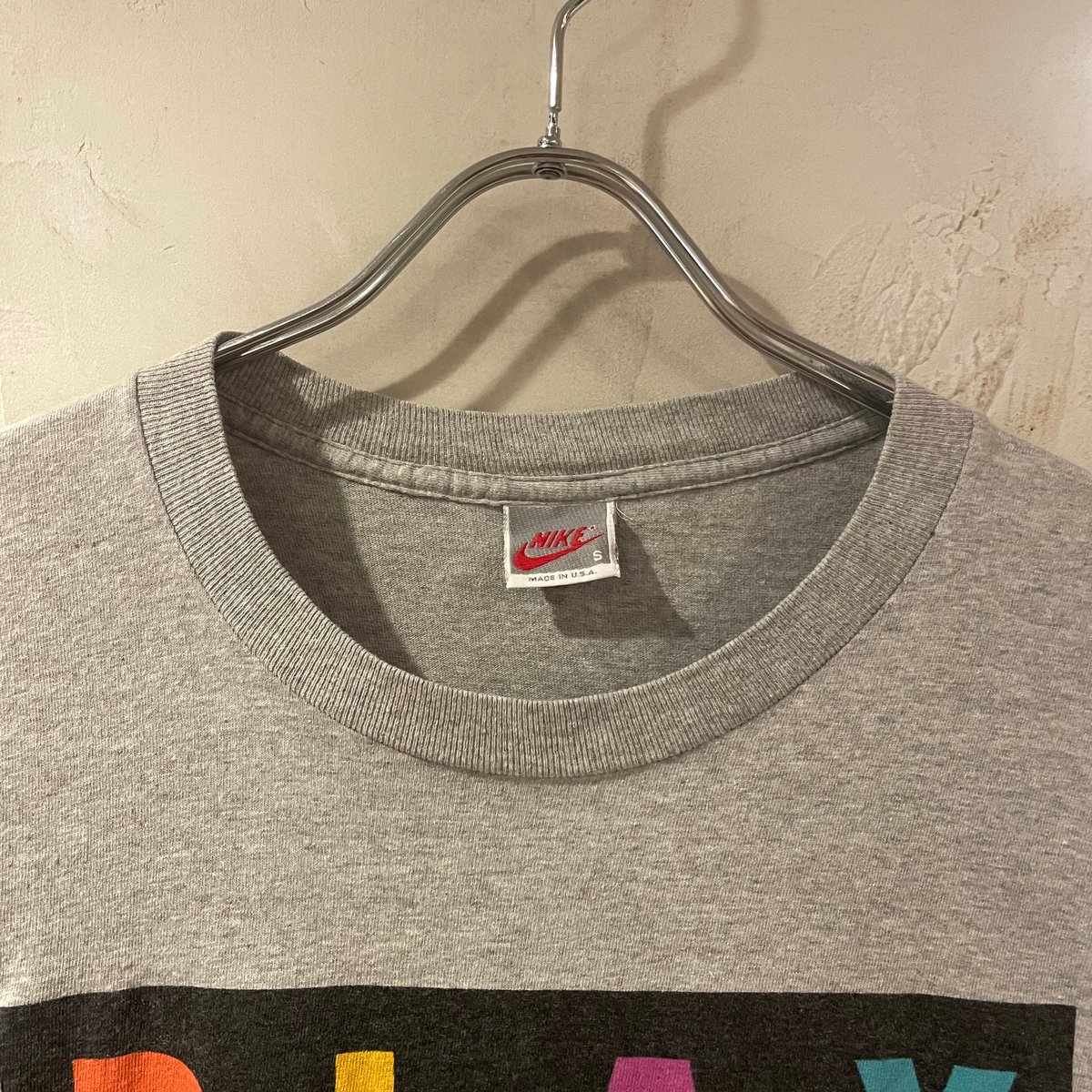 希少 90s USA製 NIKE 銀タグ フラワー Tシャツ 希少 90s USA製 NIKE 銀