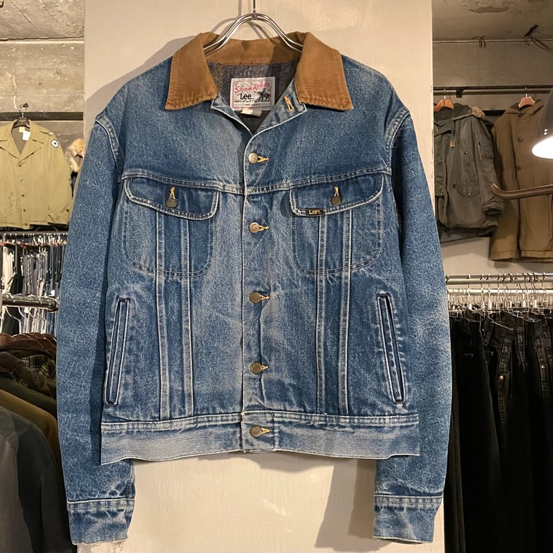 80s Lee STORM RIDER Size 42 USA製 デニムジャケット ストームラ