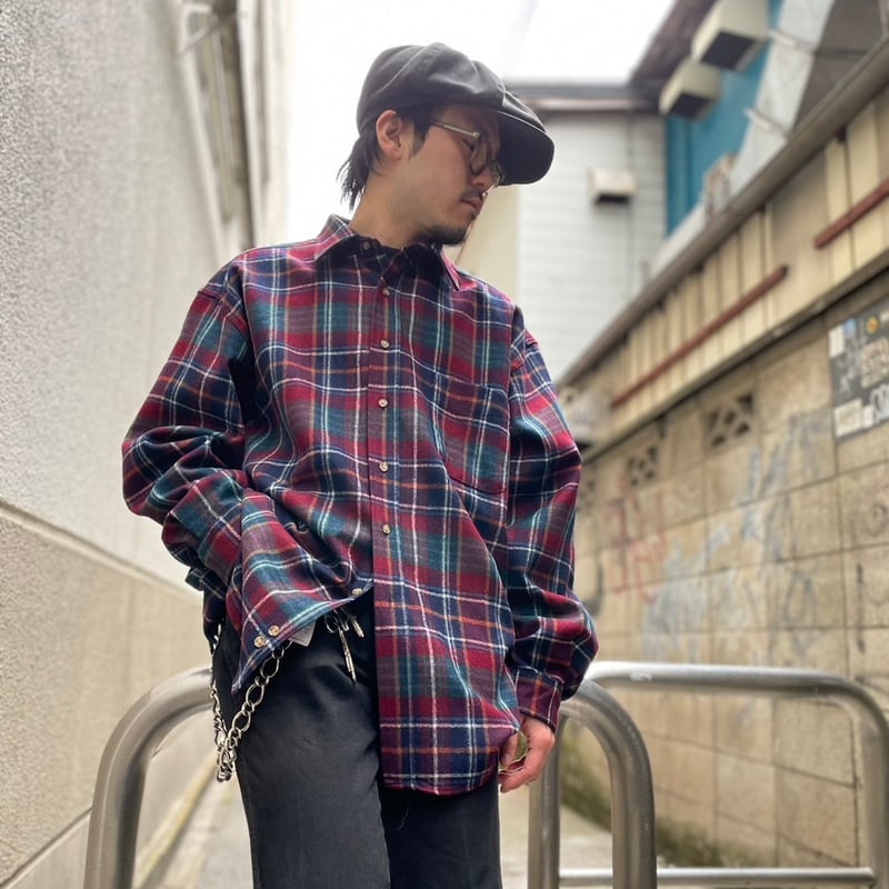 PENDLETON ウールチェックシャツ ペンドルトン Size XL USA製 (S3936