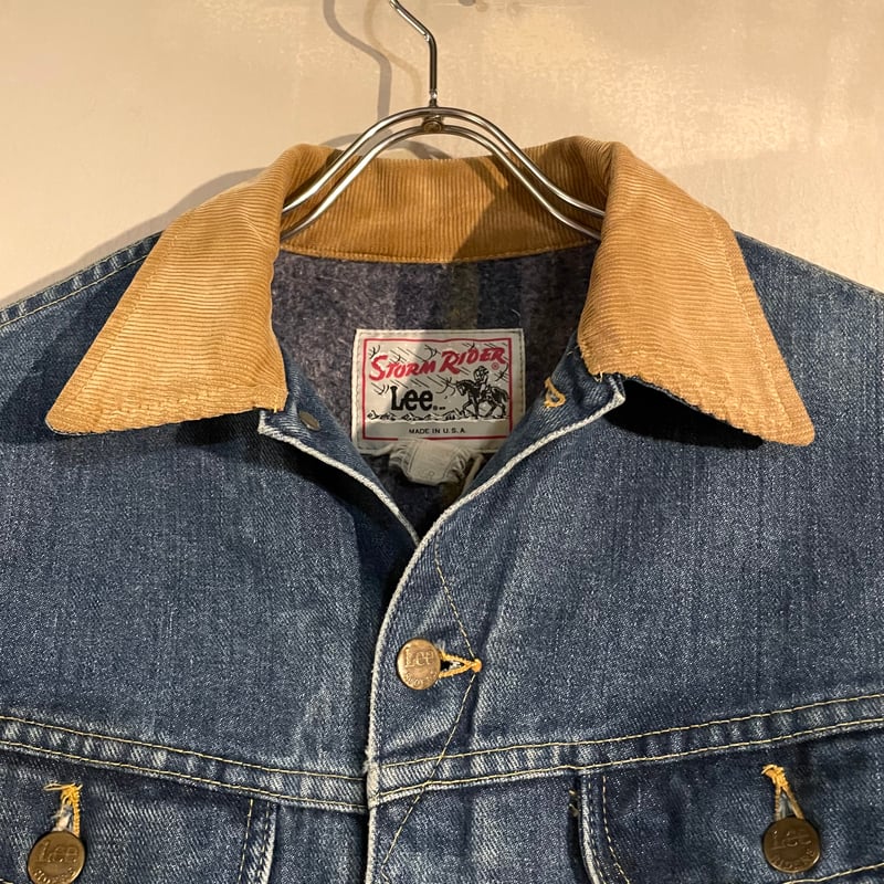 80s Lee STORM RIDER Size 36 USA製 ストームライダー デニムジャ