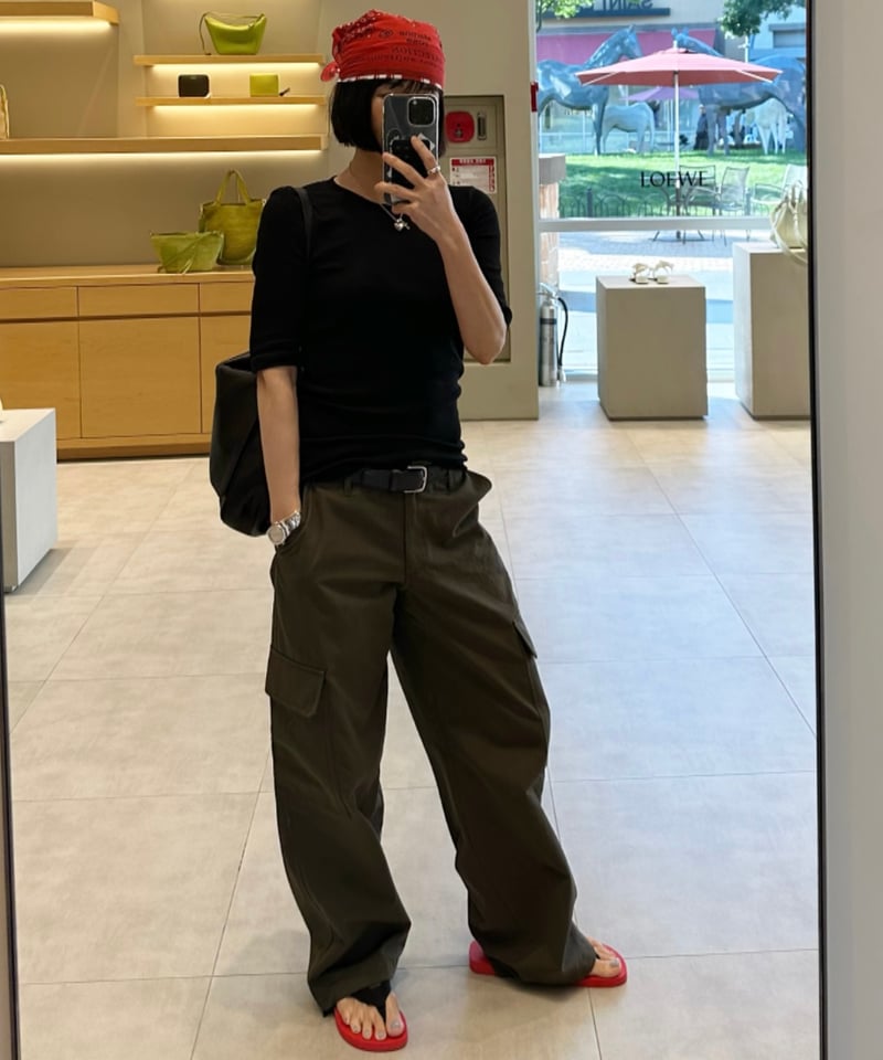 low rise cargo pants | ok.soon