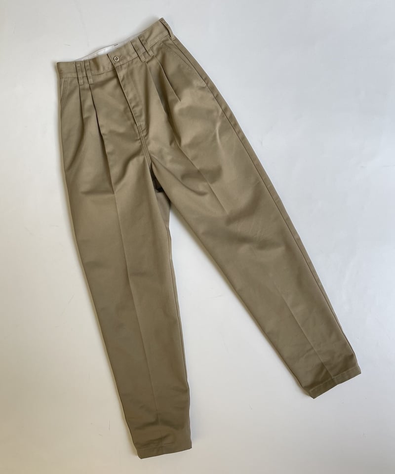 ok.soon×dickies 2tuck tapered chino pants | ok