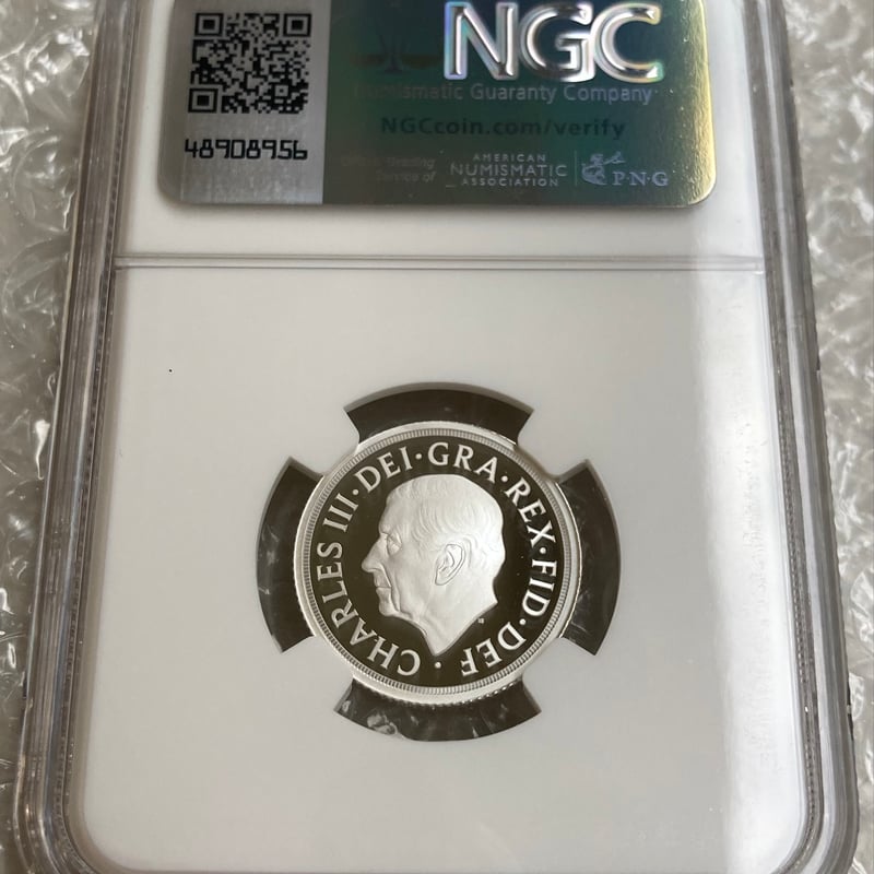 NGC鑑定PF70+FR ロイヤルミント 2025年 ソブリン銀貨 ピストルッチ 聖