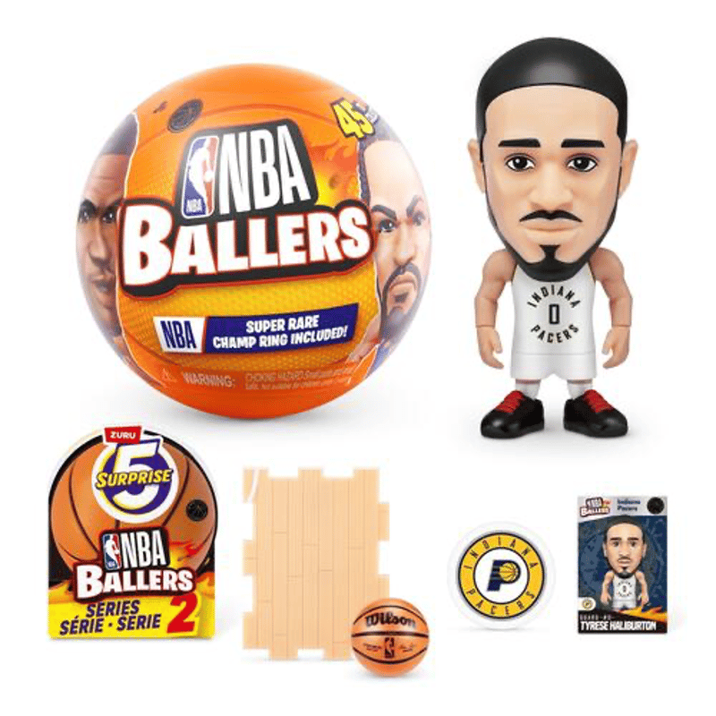 4個セットBOX販売】【種類ランダム】ZURU5サプライズ NBA シリーズ2