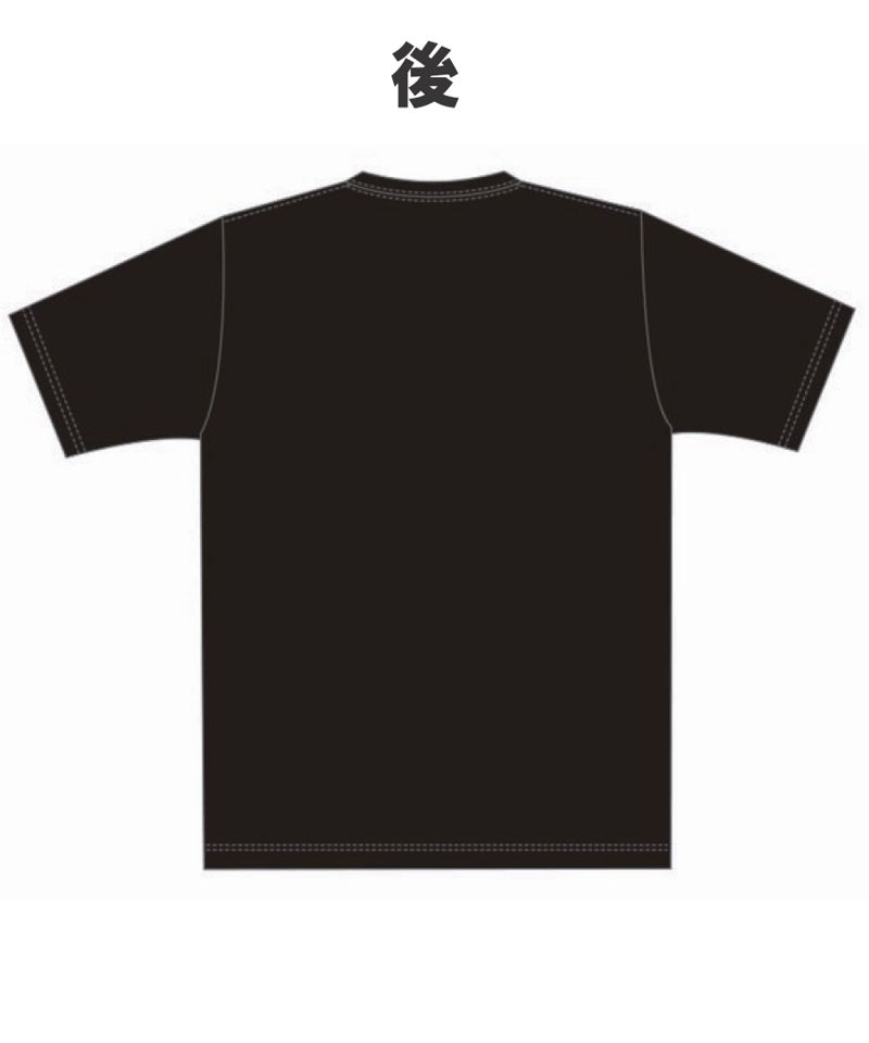 長州力×武藤敬司「AIMLESS JOURNEY」Tシャツ（黒） | KEIJI MUTO O