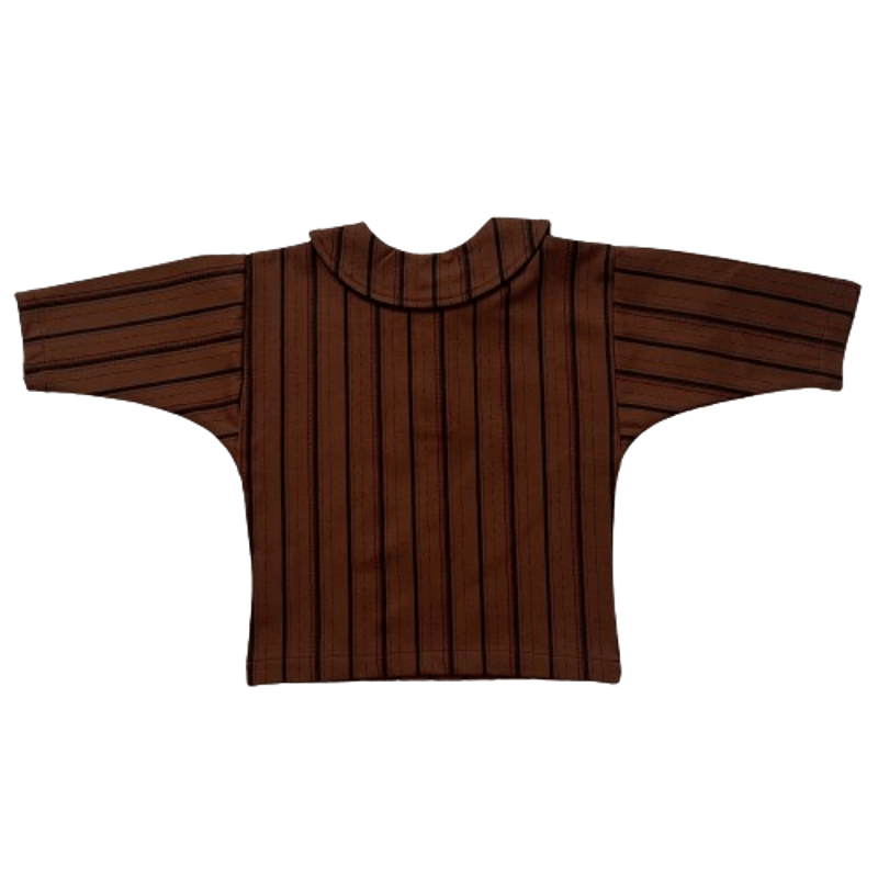 ☆HELLO LUPO / Marlo Top - Stripy brown - 2 | ca