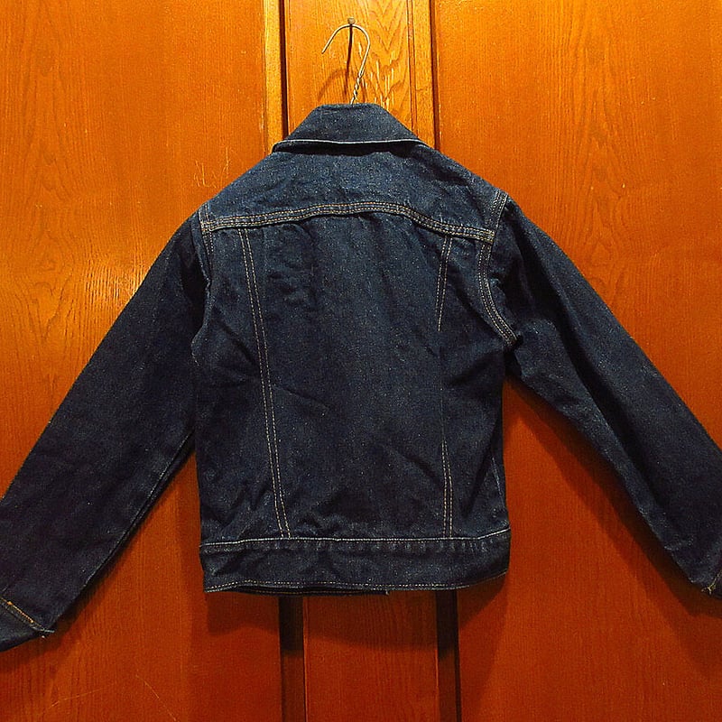 ビンテージ70's○Levi'sキッズワッペン付きデニムジャケット○210613f2