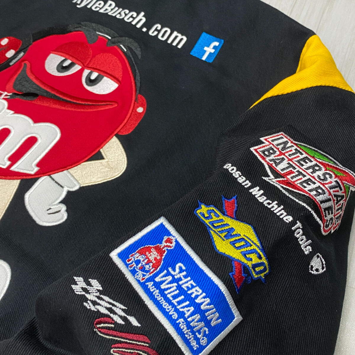 NASCAR ナスカー 限定モデル JHデザイン M&M's レーシングジャケット