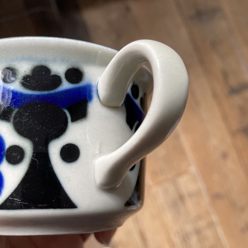 arabia riikka cup & saucer B | retro number