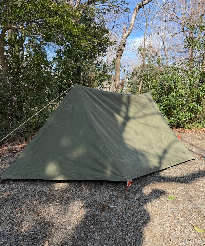 軍幕❗️アメリカ軍 Shelter Half パップテント2枚セット