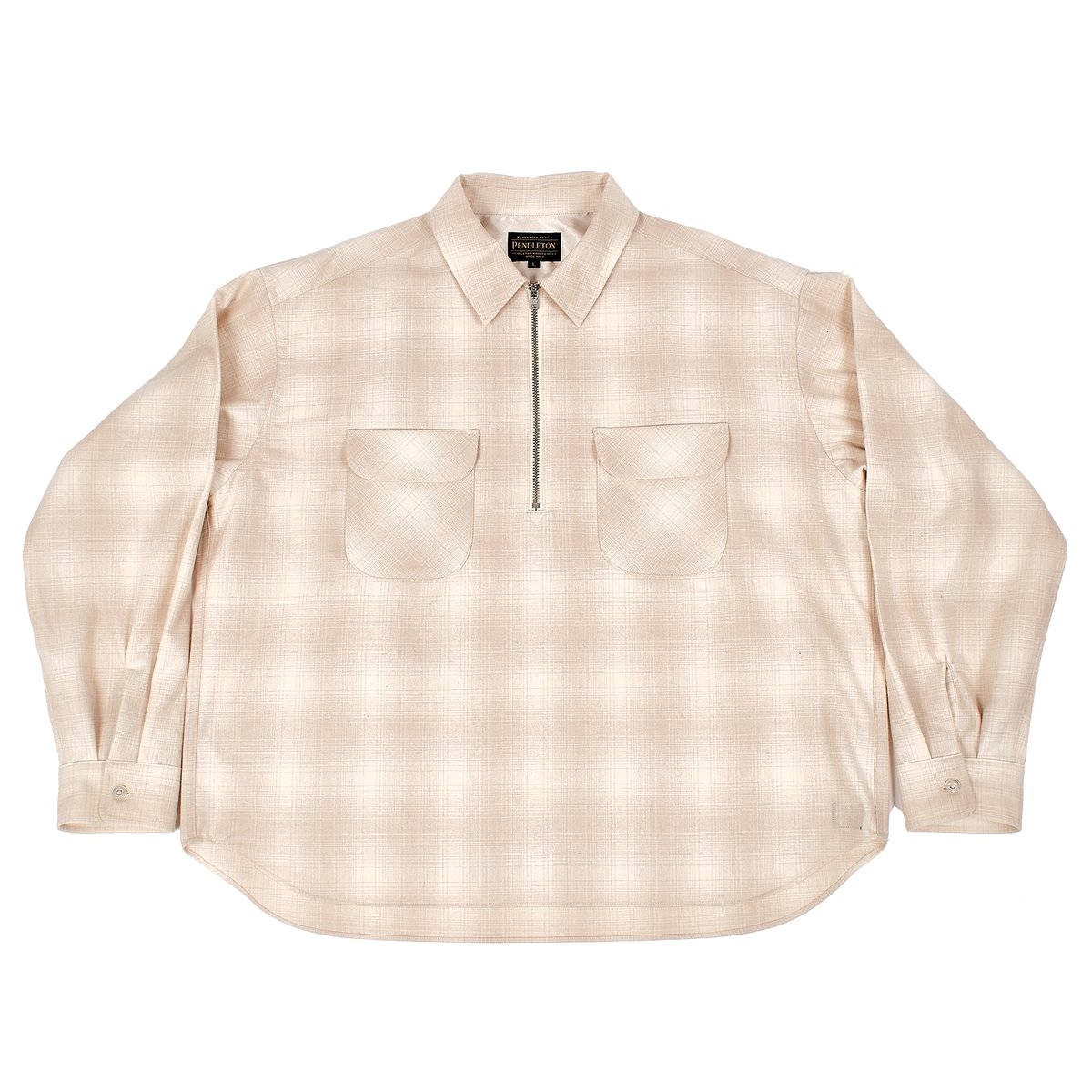 PENDLETON × TATTOO STUDIO YAMADA【HALF ZIP SHIRT