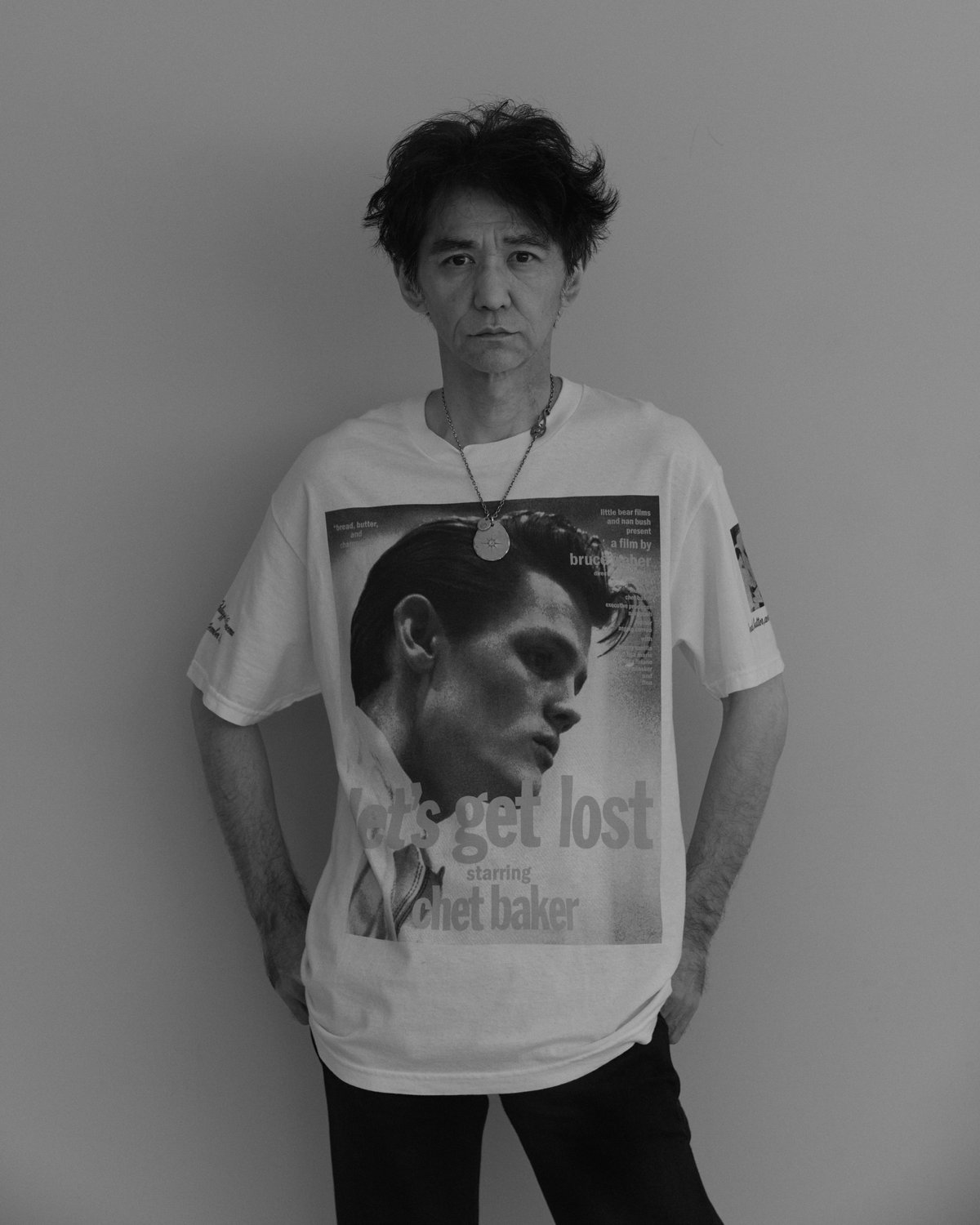 Let's get Lost × weber] T shirt (Poster art 1)