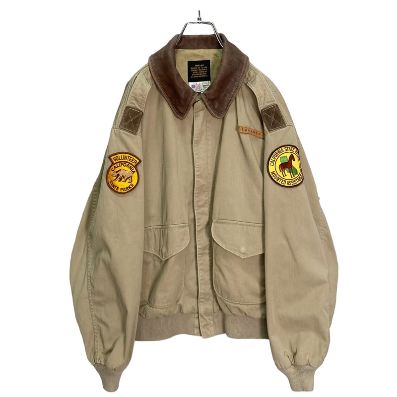 80-90s AVIREX Type A-2 cotton flight jacket | 無無