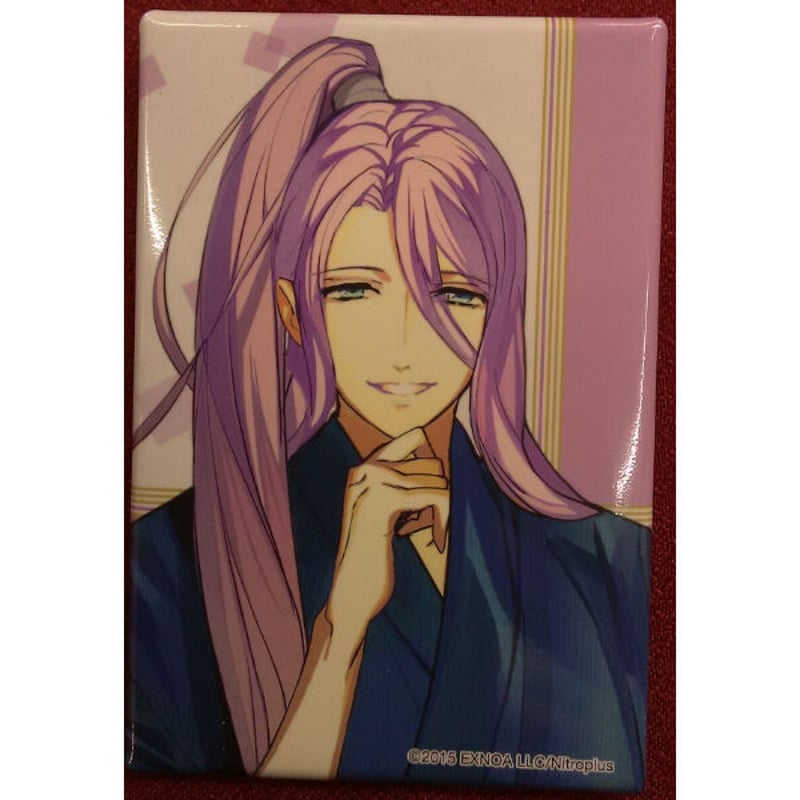 刀剣乱舞 蜂須賀虎徹 軽装 スクエア缶バッジ | K-BOOKS 池袋 2次元