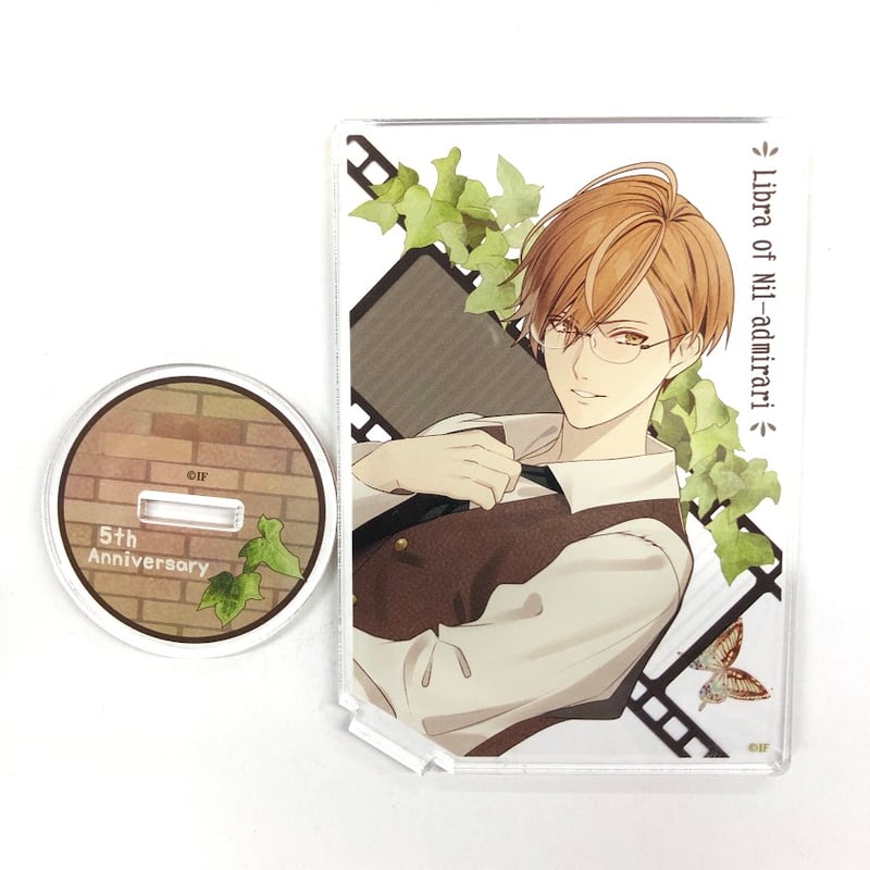 アドミラリの天秤 ニルアド アニメイト 特典 缶バッジ アクキ セット