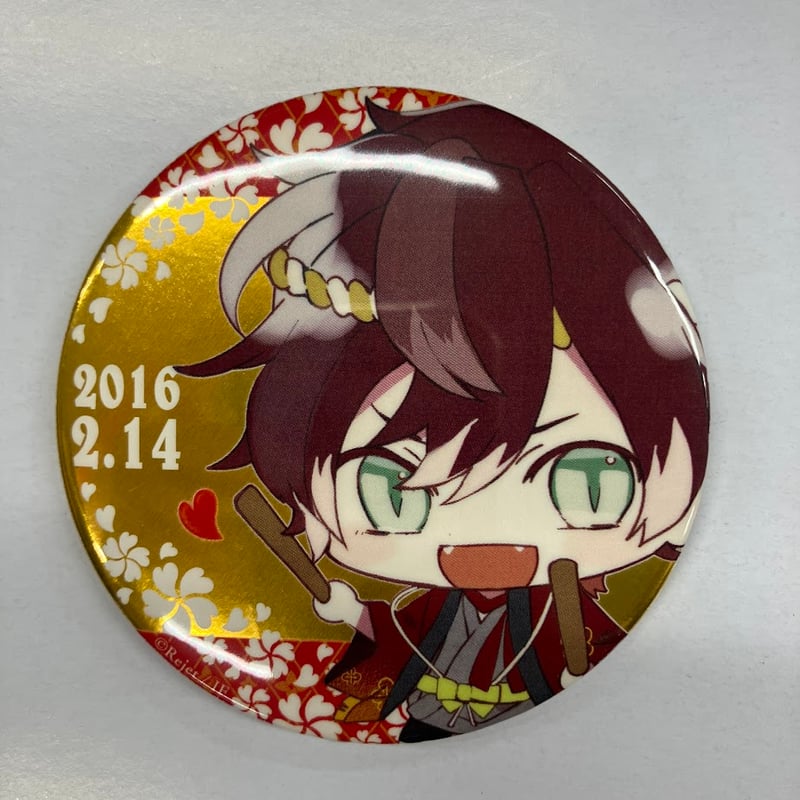 ディアラバ ユーマ ホロ缶バッジ 真万魔殿 DIABOLIK LOVERS Night Pool