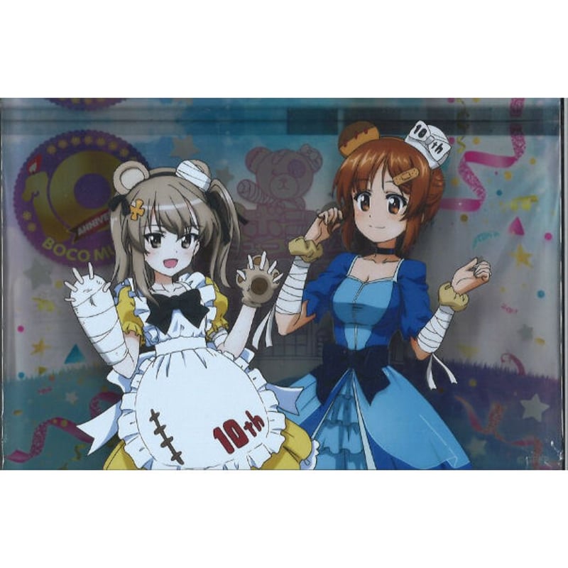 ガールズ&パンツァー ボコミュージアム 10周年記念 アクリルブロック