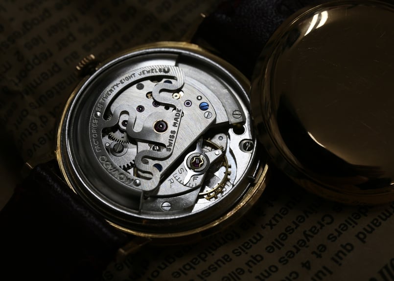 AZ-25B モバード MOVADO キングマチック KingMatic K18RG 自動