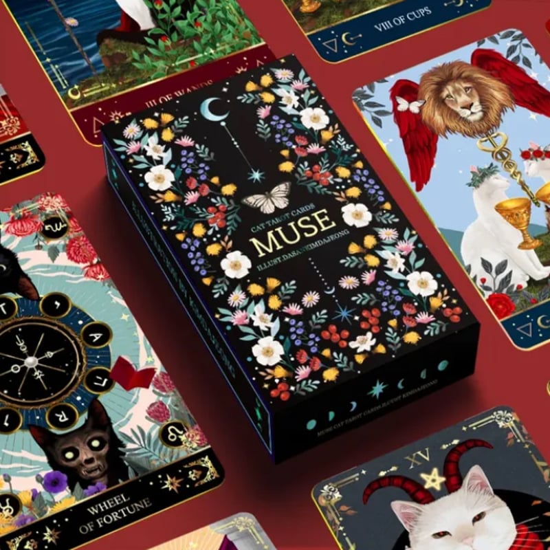 ミューズネコタロットカード 2025リメイク版 (Muse Cat 2025 Tarot) ｜